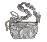 Ballet Styles Grand sac à bandoulière pour femme élégante avec intérieur spacieux Sac à bandoulière créatif pour diverses occasions Sac à main tendance, Argenté., One Size