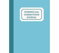 Ballet Summer Intensive Journal for Dancers | Daily Corrections Tracker, Goal Setting, and Self-Care Log: Blue Edition