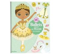 Minimiki - Stickers - Ballets autour du monde 300 Stickers - Julie Camel - Play Bac Eds - broché - Document jeunesse