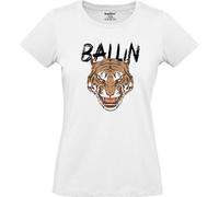 Ballin Est. 2013 Tiger Shirt Blanc - Grand XS