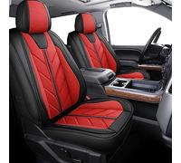 BALLIOL Housses de sièges de pick-up compatibles avec Chevy Silverado 1500 GMC Sierra 2007-2023 Custom Trail Boss High Country LT LTZ SSV compatibles avec Chevrolet Silverado 1500 Housses de siège en cuir imperméable