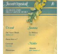 BALLISTA ANTONIO (piano) - Incontri musicali vol.16 (Vinyl LP) Le pagine d'oro della grande musica Sinfonia n.9 op 95 B 178 'Dal nuovo mondo' (sel) Danza slava op 46 n.2 Dunka (1878) Humoresque op 101 (1894) Carnival B 169 op 92 (1891) (ouv) Ma vlast (1872 79) n.2 Moldava (1874)