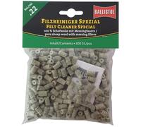 BALLISTOL 23195_Case Kal Lot de 22 à 300 nettoyants en Feutre pour fusils