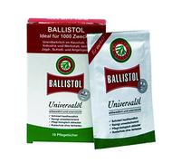 Ballistol Boîte de Lin avec de l'huile Universelle 10 pièces