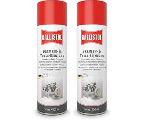 Ballistol Nettoyant pour freins et pièces 500 ml (Lot de 2)