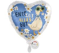 balloa Ballon gonflable XXL - 53 cm - Cadeau de félicitations - Réussi un examen de réussite - Permis de conduire - Étude du baccalauréat - Ballon à l'hélium - Décoration de fête - Surprise