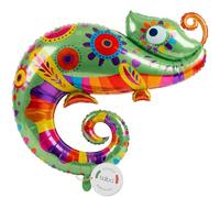 balloa Ballon gonflable XXL caméléon, ballon à l'hélium, motif animal, ballon safari, décoration de fête, cadeau d'anniversaire d'enfant, figurine d'animaux de la jungle pour fête à thème, décoration
