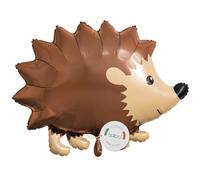 balloa Ballon gonflable XXL Hérisson, ballon à l'hélium, décoration d'animaux de la forêt, ballon pour anniversaire d'enfant, décoration de fête Woodland Animal de la forêt, 67 cm