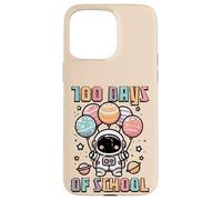 Ballon 100 Jours d'école Astronaute Planètes 100e Jour pour Enfants Coque pour iPhone 15 Pro Max