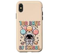 Ballon 100 Jours d'école Astronaute Planètes 100e Jour pour Enfants Coque pour iPhone X/XS