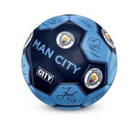 Hy-Pro Ballon de football Manchester City F.C. Signature – licence officielle Métallique Taille 5