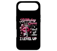 Ballon à lèvres « Birthday Queen I Don't Get Older I Level Up » Coque pour iPhone Air