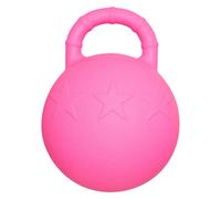 Imperial Riding IRH Horse Balle, en Plastique Souple, pour Chevaux et Chiens, 25 cm, Rose Vif, Taille 1