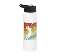 Ballon à ressort Peteca Jeu de revers Indiaca Stainless Steel Insulated Water Bottle