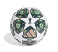 Ballon UCL League 24/25 Knockout Phase White / Shadow Green / Solar Slime 5