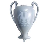 Ballon alu Coupe OM - Collection officielle Olympique de Marseille - 82 x 64 cm