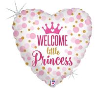 Grabo Balloons - Ballon ALU C UR Welcome Little Princess 46CM