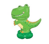 BALLON ALU FIGURINE DINOSAURE T-REX 114X137CM VERT