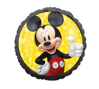Amscan – Ballon aluminium rond – Licence Mickey Mouse Forever – 43 cm – Rouge
