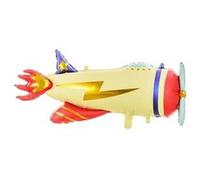 ballon aluminium avion éclair coucou 91x39cm jaune - générique fb108 Jaune G