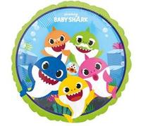 ballon aluminium baby shark 43cm multicolore - amscan 4075801 Multicolore G