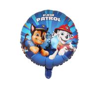 Ballon aluminium bleu Pat'patrouille 43cm