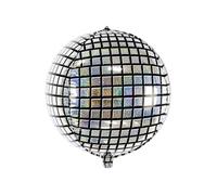 Ballon aluminium boule à facettes disco 40 cm