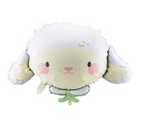 PartyDeco Ballon gonflable en forme de mouton 87 x 57,5 cm mélange