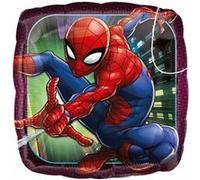 Ballon Aluminium Carré Spiderman™ - Bleu Bleu G