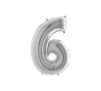 Grabo 26096S-P 26Loon Lot de 26 loons Taille unique Argenté 66 cm