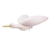 Ballon aluminium cigogne rose pâle - Rose