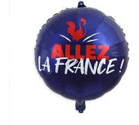 ballon aluminium cocorico france supporter 35cm - sud trading cd7857 Bleu G