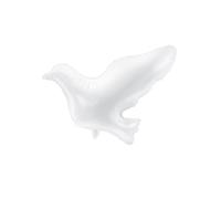Ballon aluminium colombe blanche 77 x 66 cm