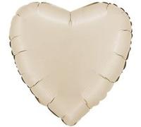 ballon aluminium cur 46cm crème satin - grabo 180000scr-p Gris G
