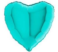 ballon aluminium cur 46cm turquoise - grabo 18017ti-p Bleu G