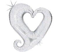 ballon aluminium cur ajouré 94cm argent - grabo 85126h-p Gris G