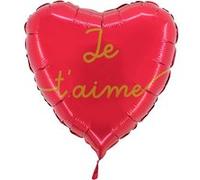 ballon aluminium cur double face amour 46cm rouge - générique g78217-p Rouge G