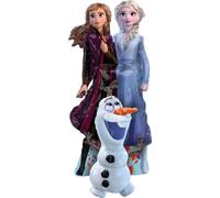 Ballon Aluminium Géant Airwalker La Reine Des Neiges 2 147 X 68 Cm Bleu