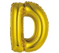 ballon aluminium lettre d 36cm or - surprisez vous balmorld Jaune G