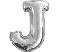 ballon aluminium lettre j 36cm argent - surprisez vous balmlj Gris G