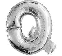 ballon aluminium lettre q 36cm argent - surprisez vous balmlq Gris G