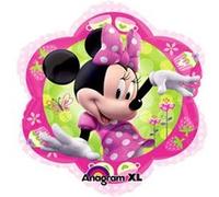 ballon aluminium minnie bow - amscan 2643701 Rose