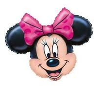 Ballon Aluminium Minnie Mouse © 71x58cm - Rose - 71 x 58 cm vert G
