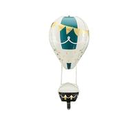Ballon aluminium montgolfière - Blanc