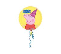 Ballon Aluminium Peppa Pig 43 Cm Taille Unique Jaune