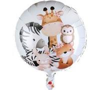 ballon aluminium petit explorateur 45cm - chalayer 000787700000099 Blanc G