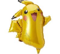 Ballon aluminium Pikachu Pokémon 62 x 78cm - Jaune - Taille Unique