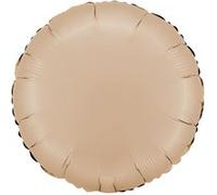 ballon aluminium rond 46cm nude satin - grabo 181000snu-p Gris G