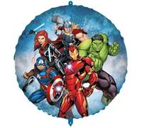 BALLON ALUMINIUM ROND AVENGERS INFINITY HÉROS 46CM Multicolore
