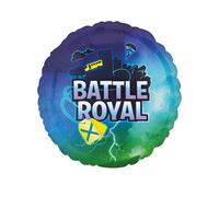 Ballon aluminium rond battle royale 43 cm